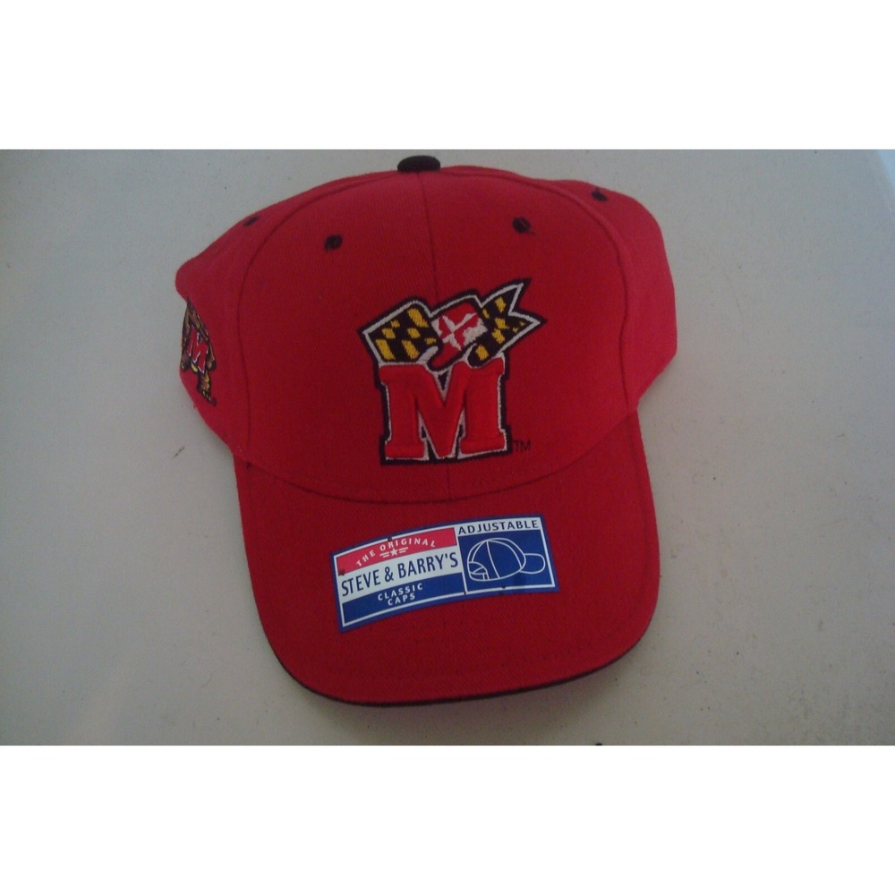 MARYLAND TERPS   ‎  STRAPBACK  DEADSTOCK HAT CAP VINTAGE H4